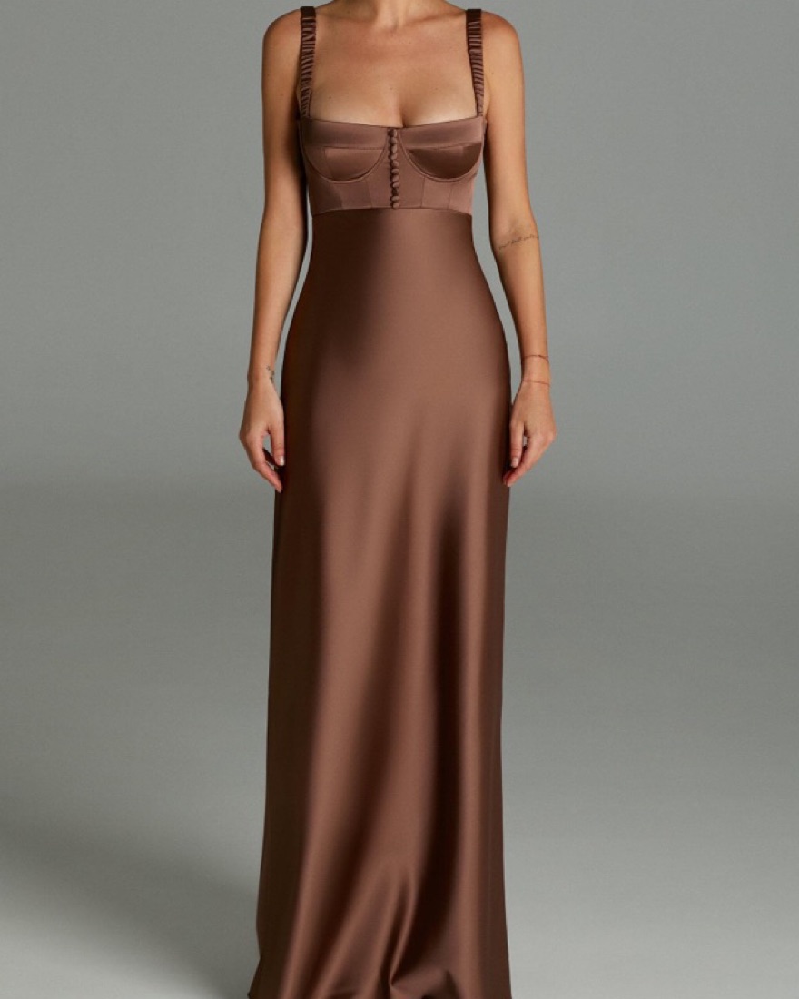 Anna October Brown Dress by Anna October - Pickle