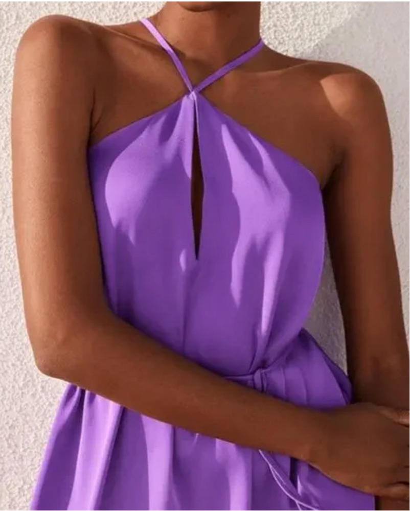 sachin and babi light blue dress Mix Match Bridesmaid Silver Mauve Wedding Guest Dresses main image 0