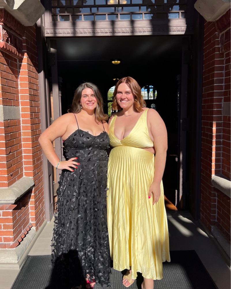 Yellow Abercrombie Formal Dress by Abercrombie and Fitch - Pickle
