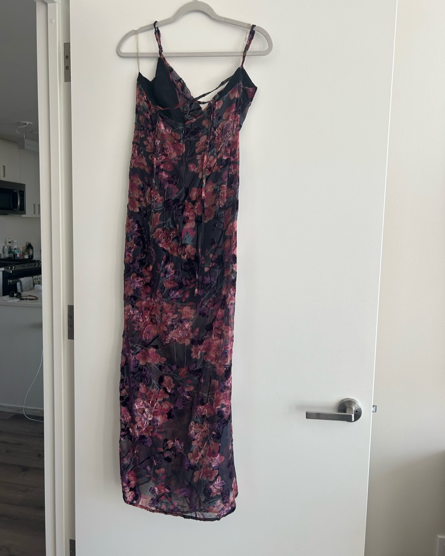 chinese dress ladies Aletta Soft Satin Maxi Gown | Black | Debs & Prom