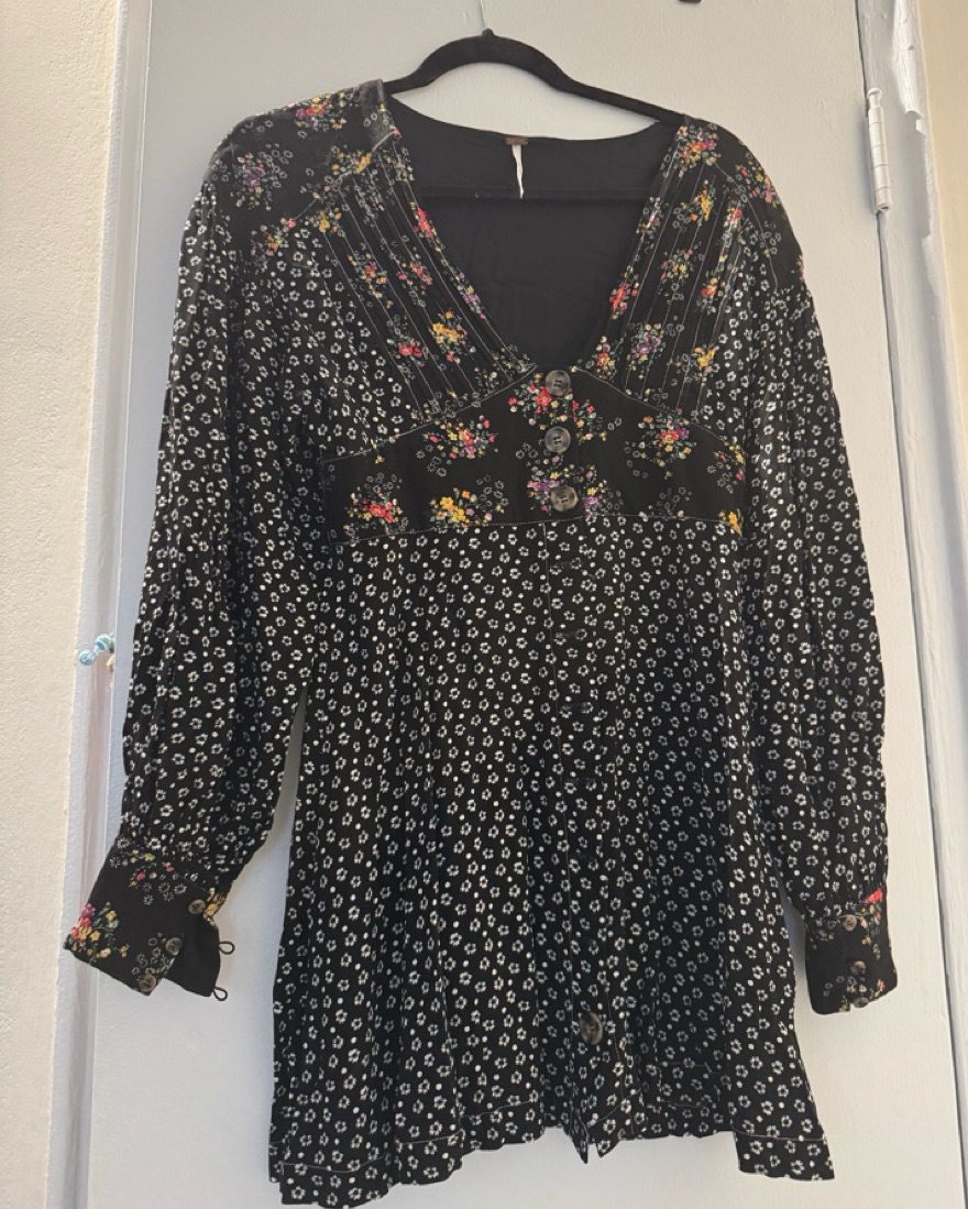 Free People Wonderland Mini Dress by Free People - Pickle