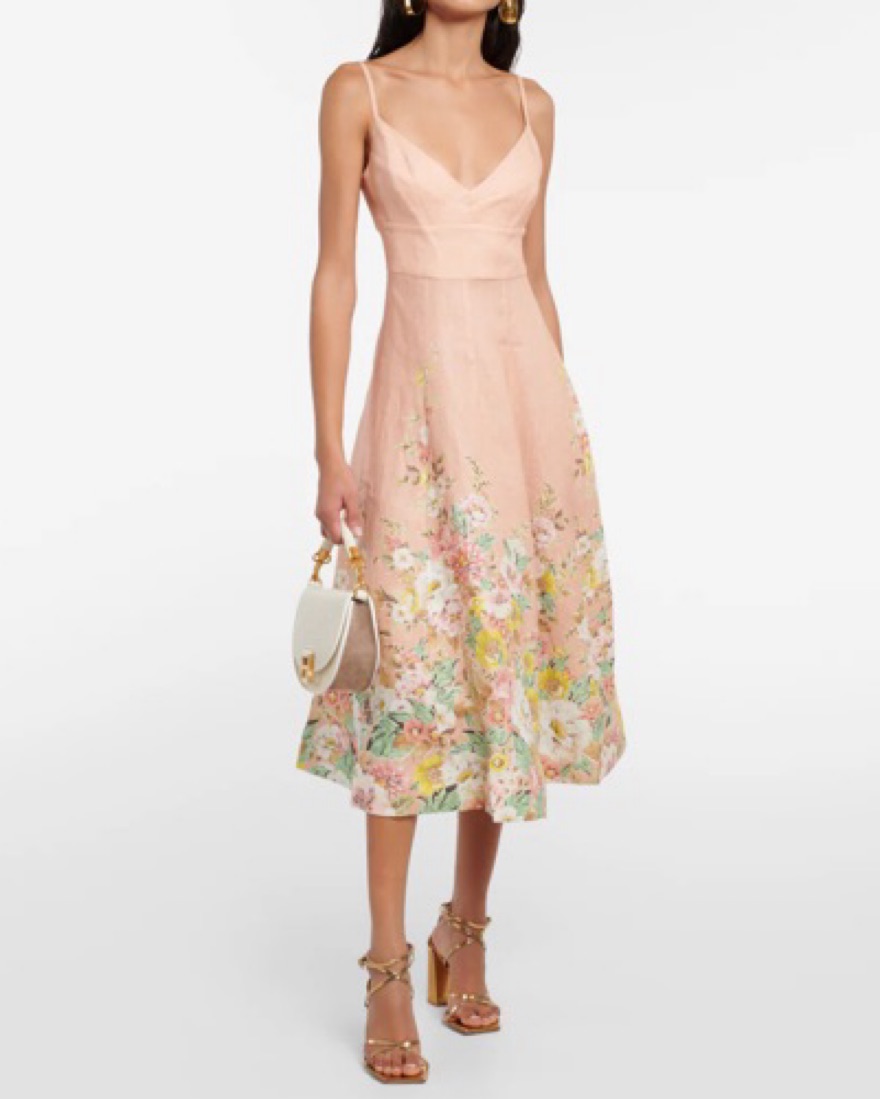 Pink Zimmermann Matchmaker Picnic Dress by Zimmermann - Pickle