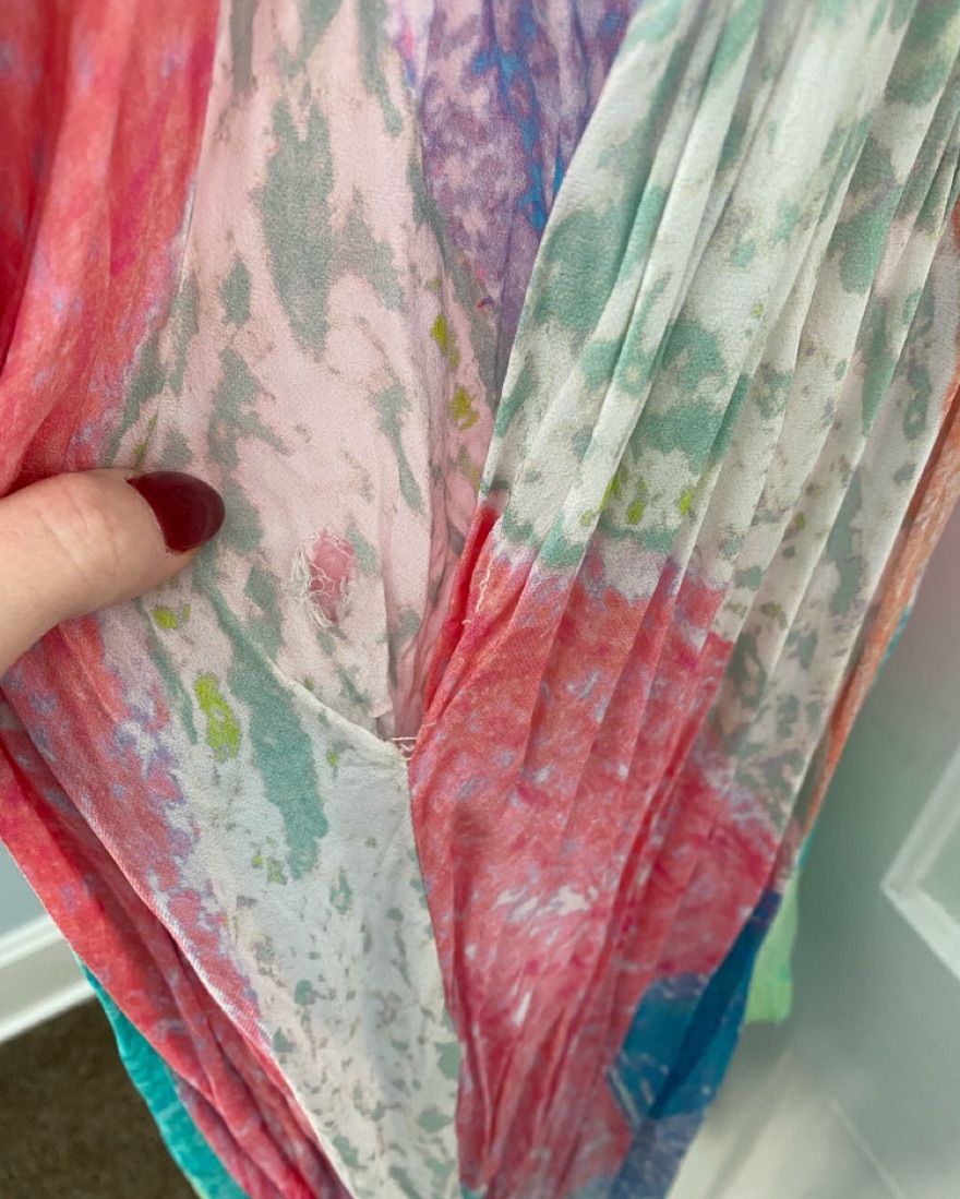 Anthro Lilka Watercolor Trapeze Dress - Image 5