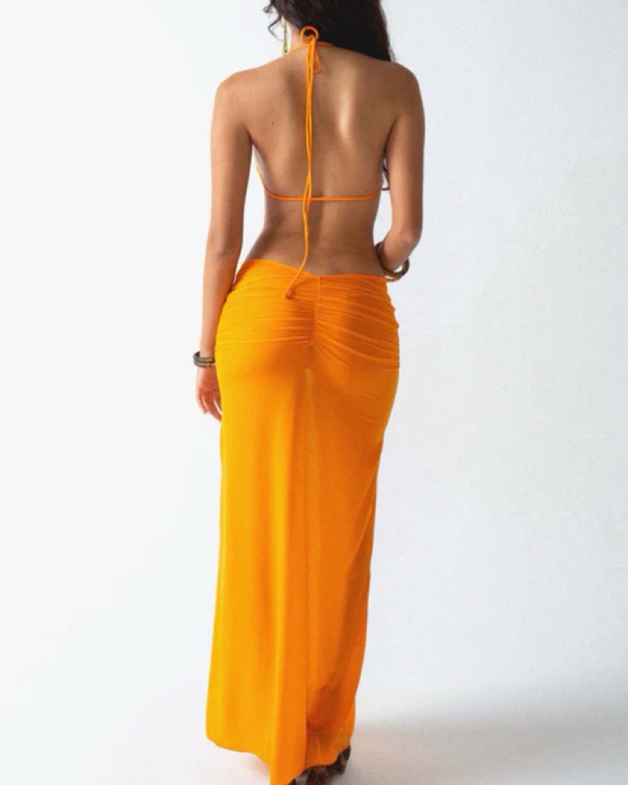 Indah Taiyu Maxi Dress by INDAH - Pickle
