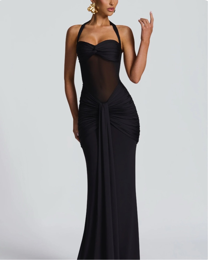 black formal dress by BABYBOO - Pickle