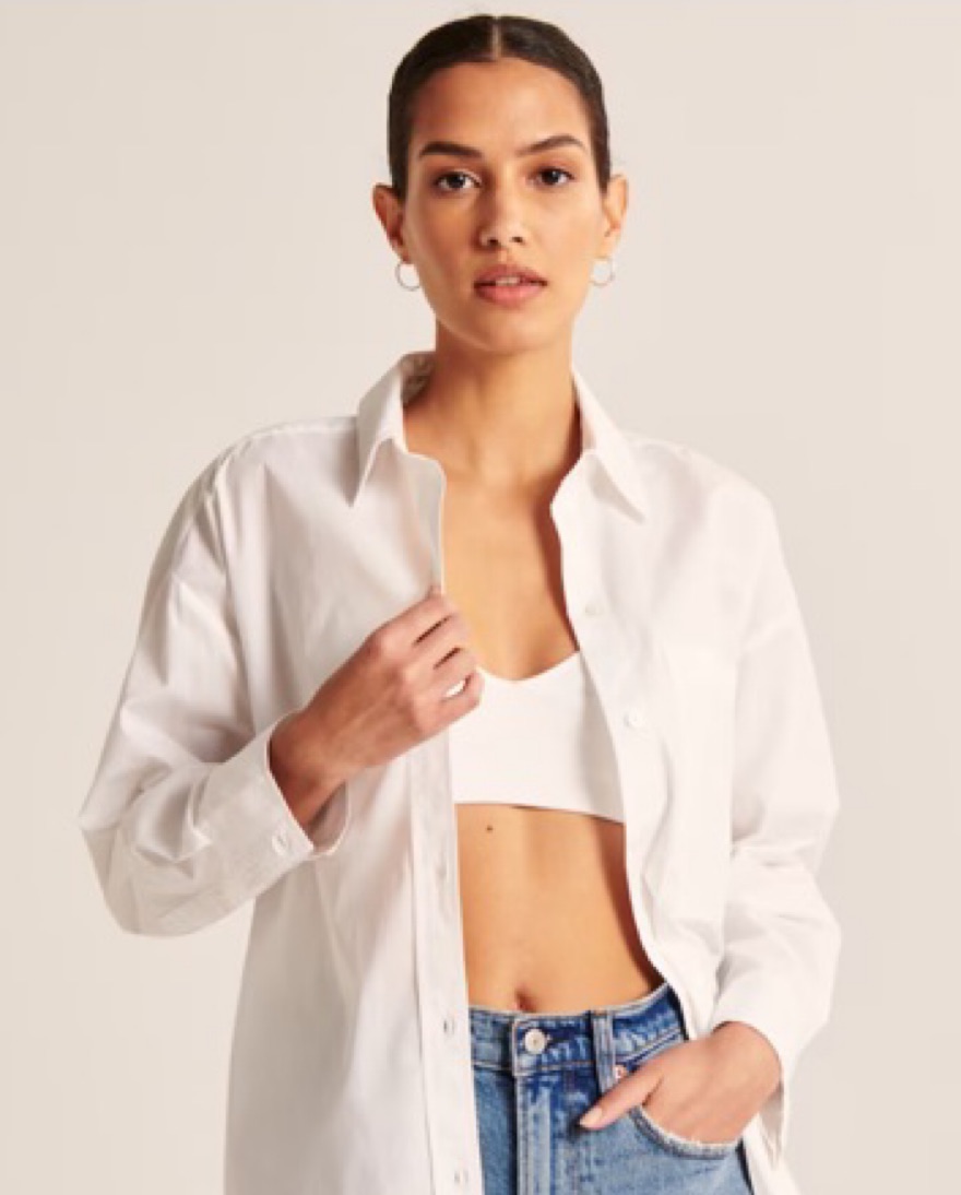 Oversized Button Up Shirt - Image 3