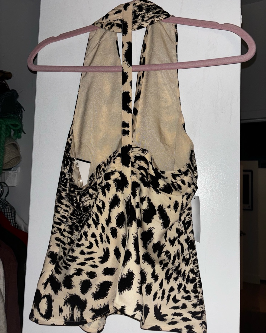 Animal Print Top - Image 3