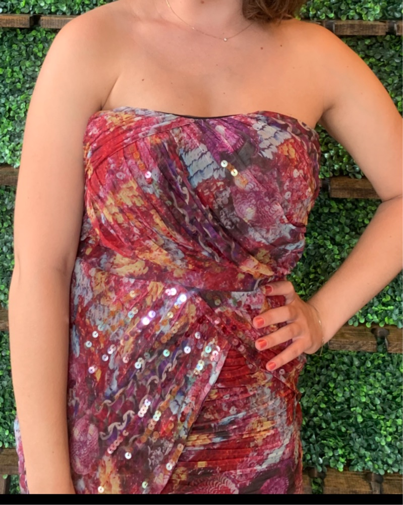 Dianne Von Furstenberg Strapless Dress - Image 1