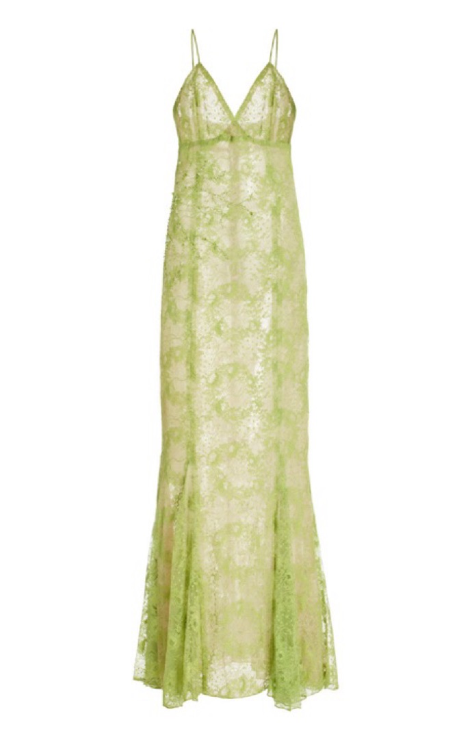 green emerald velvet dress Lady Black Tie - Francesca Gown - Ball Gown with Sleeves main image 1