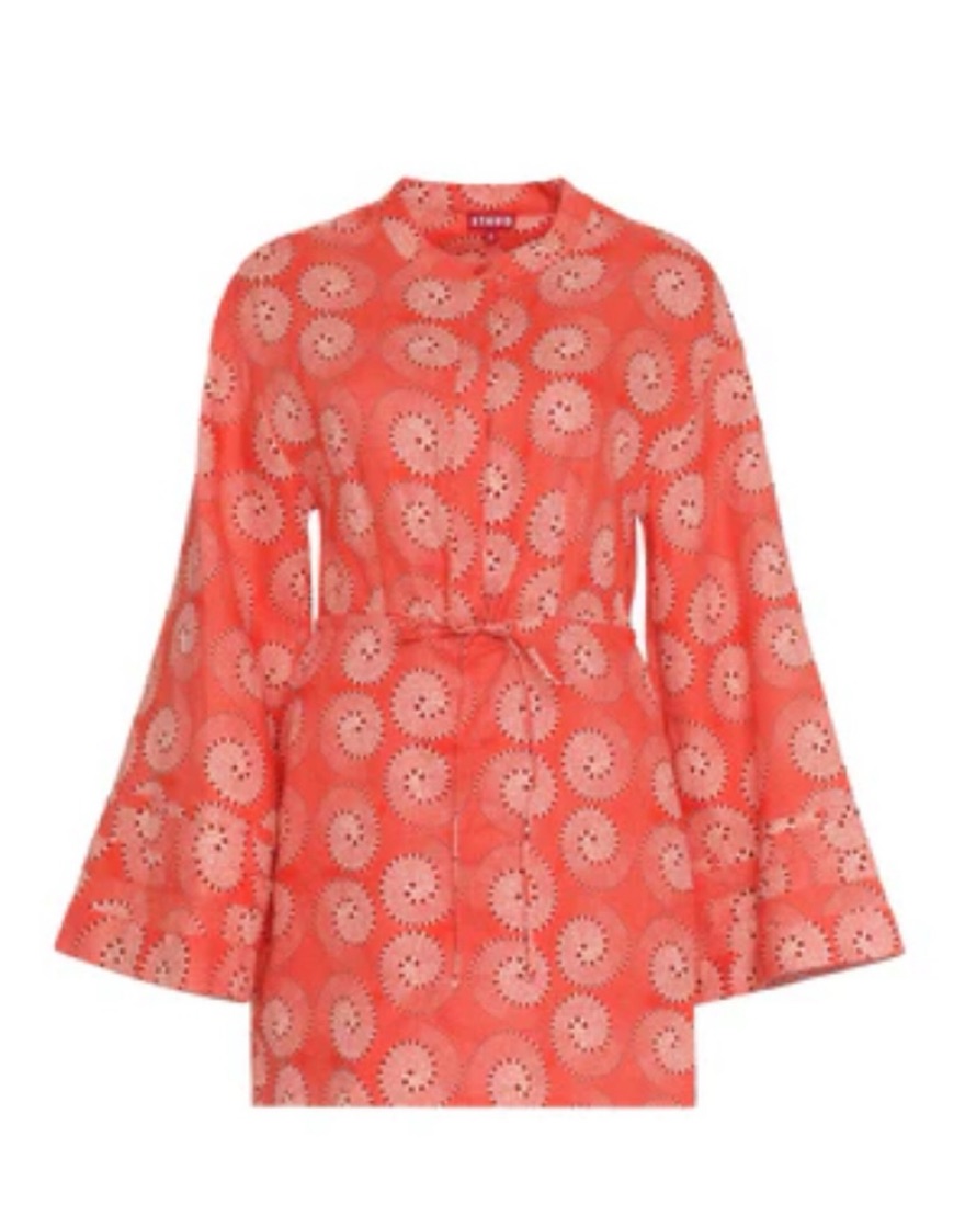 knee length dresses for ladies Staud Leone Linen Dress – Erica Wilson main image 0