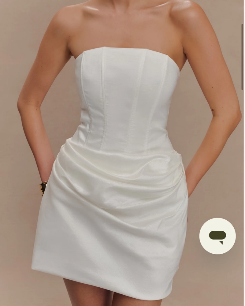 white christmas dresses Sugar Thrillz Taffeta Corset Dress