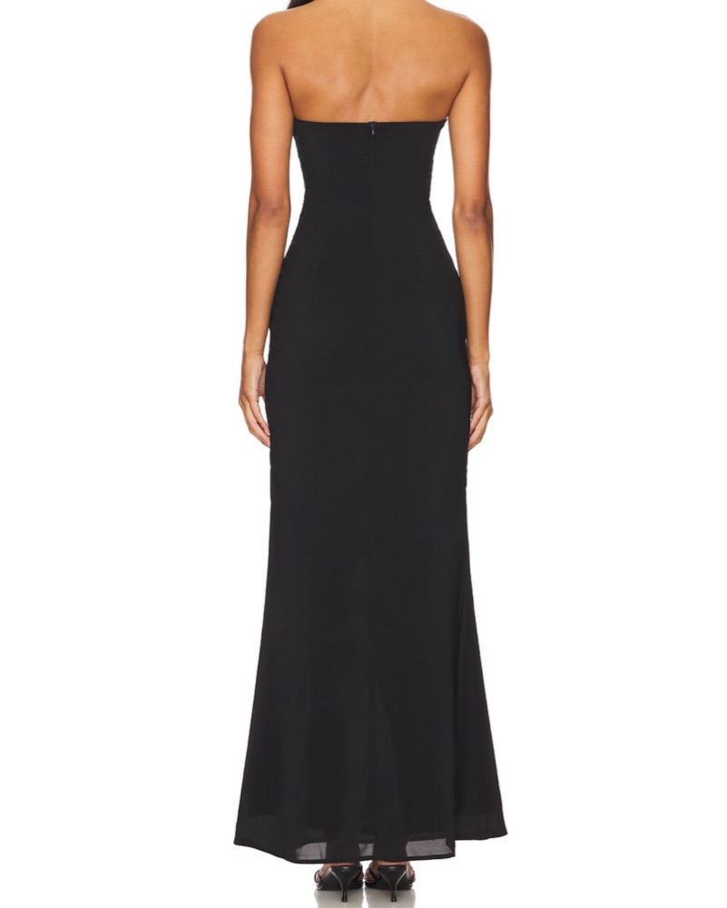 princess polly baby blue dress Revolve x Michael Costello black maxi dress. Great main image 0