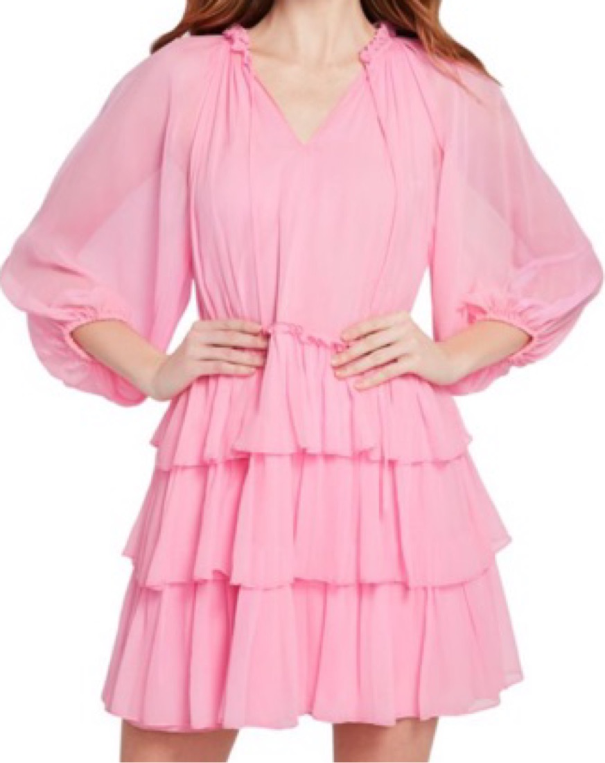 Alice & Olivia Layla Ruffle Dress - Image 1