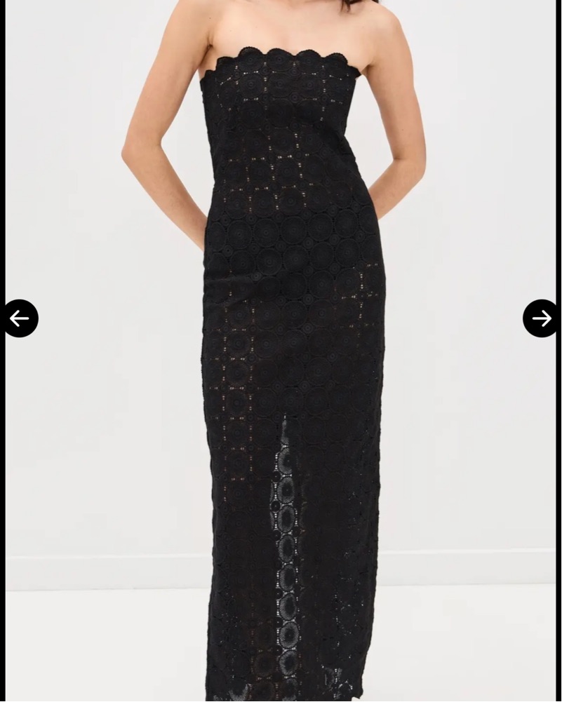 St. Agni Doily Crochet Dress by St Agni - Pickle