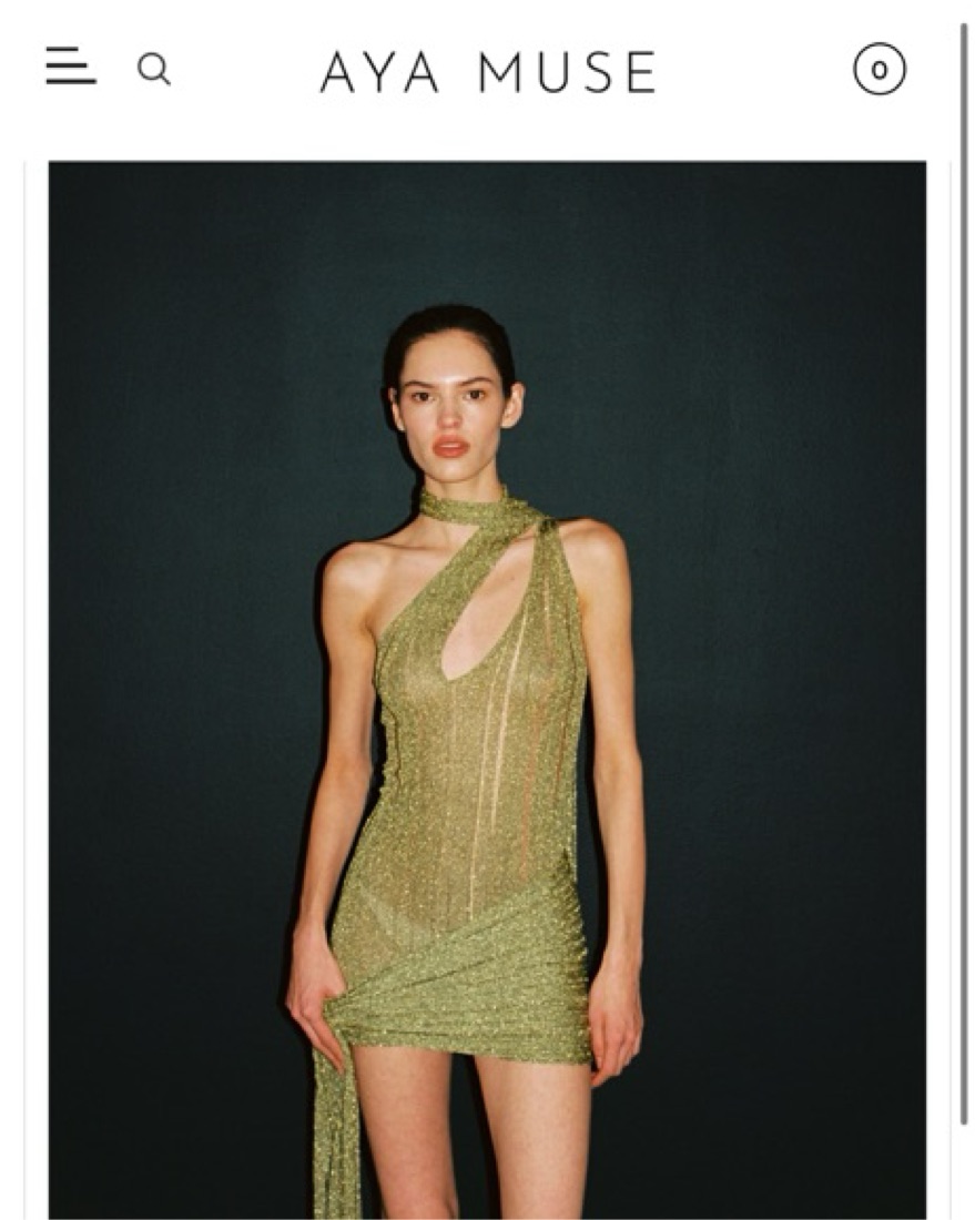 slim fit dress slacks Dia Dress | AYA MUSE main image 1