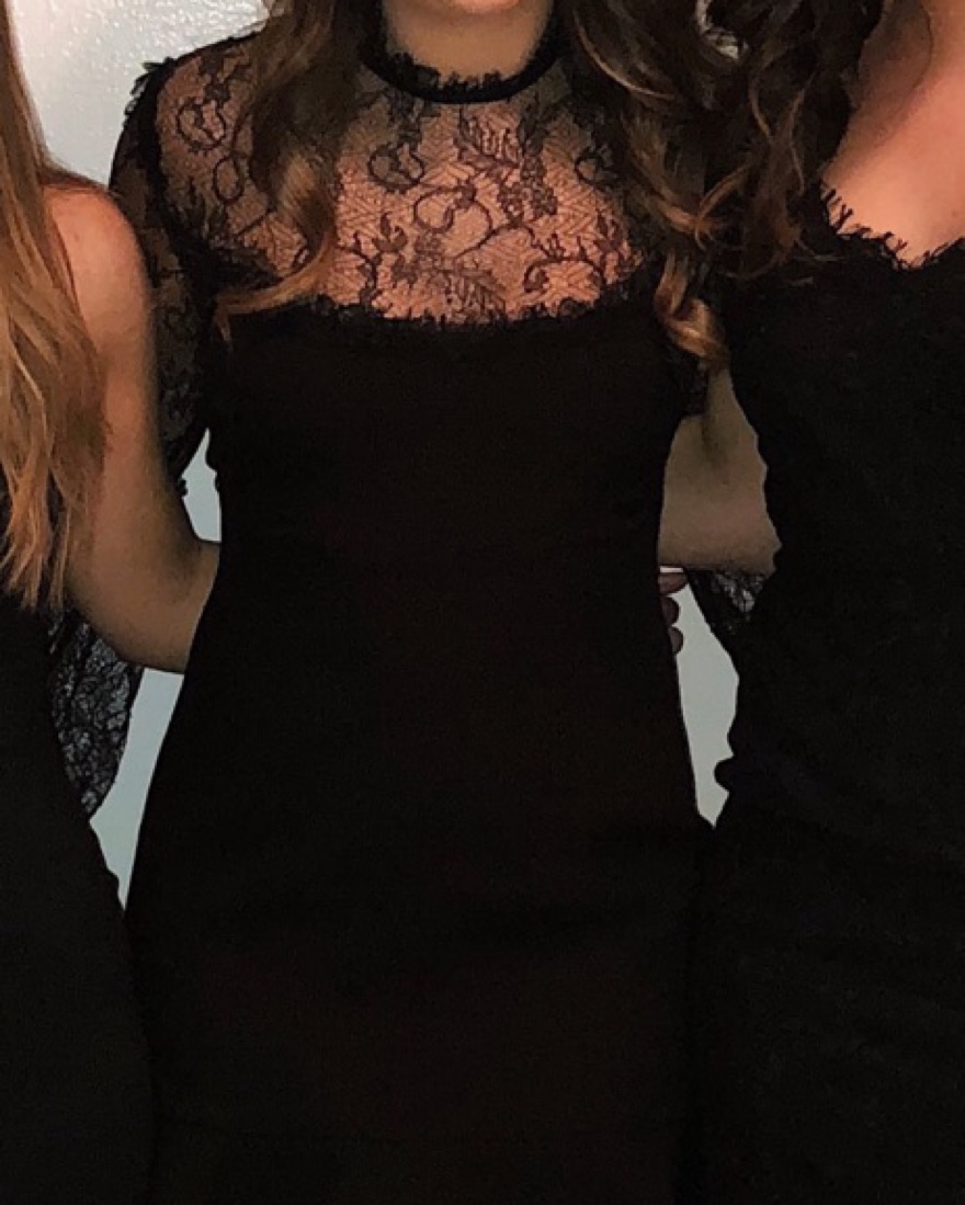 nicholas black dress Demie Dress main image 1