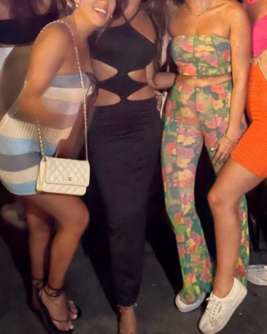 Black Cut Out Maxi Dress - Image 2