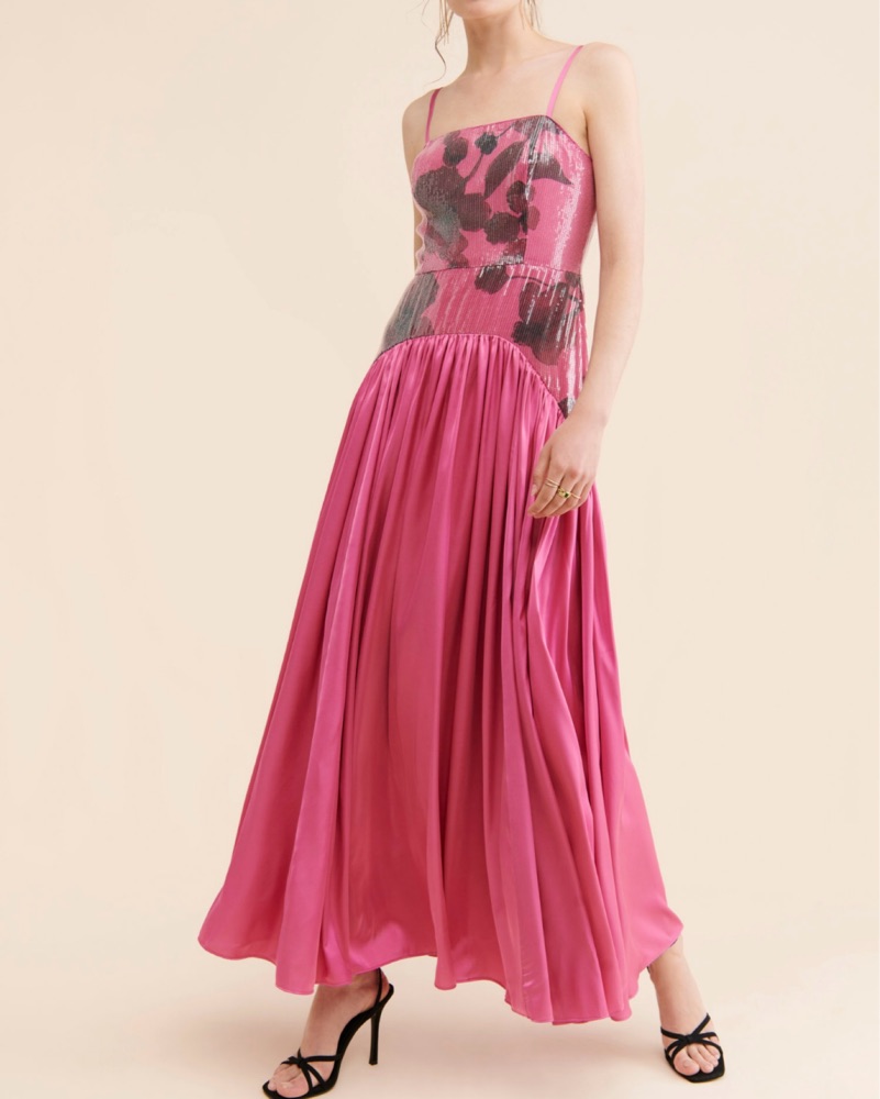 strapless open back dress Hutch Ren Dress in Fuchsia – Poppy's of Atlanta