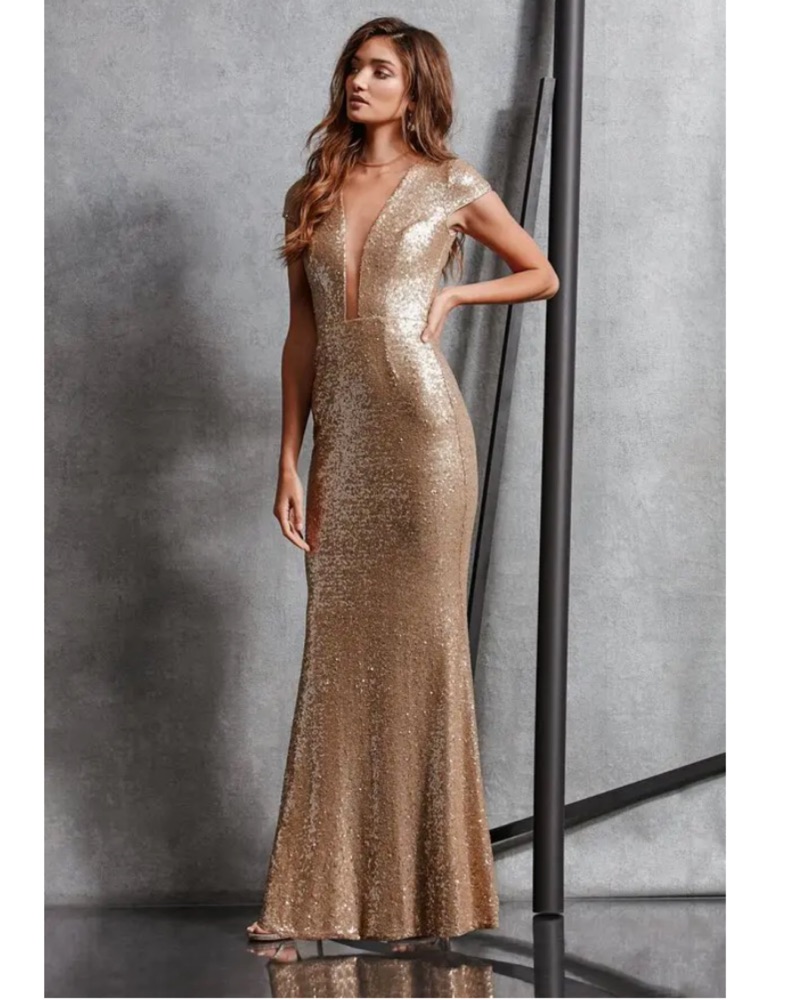 white christmas dresses Dress The Population Giovanna – Mia Bella The Label main image 0