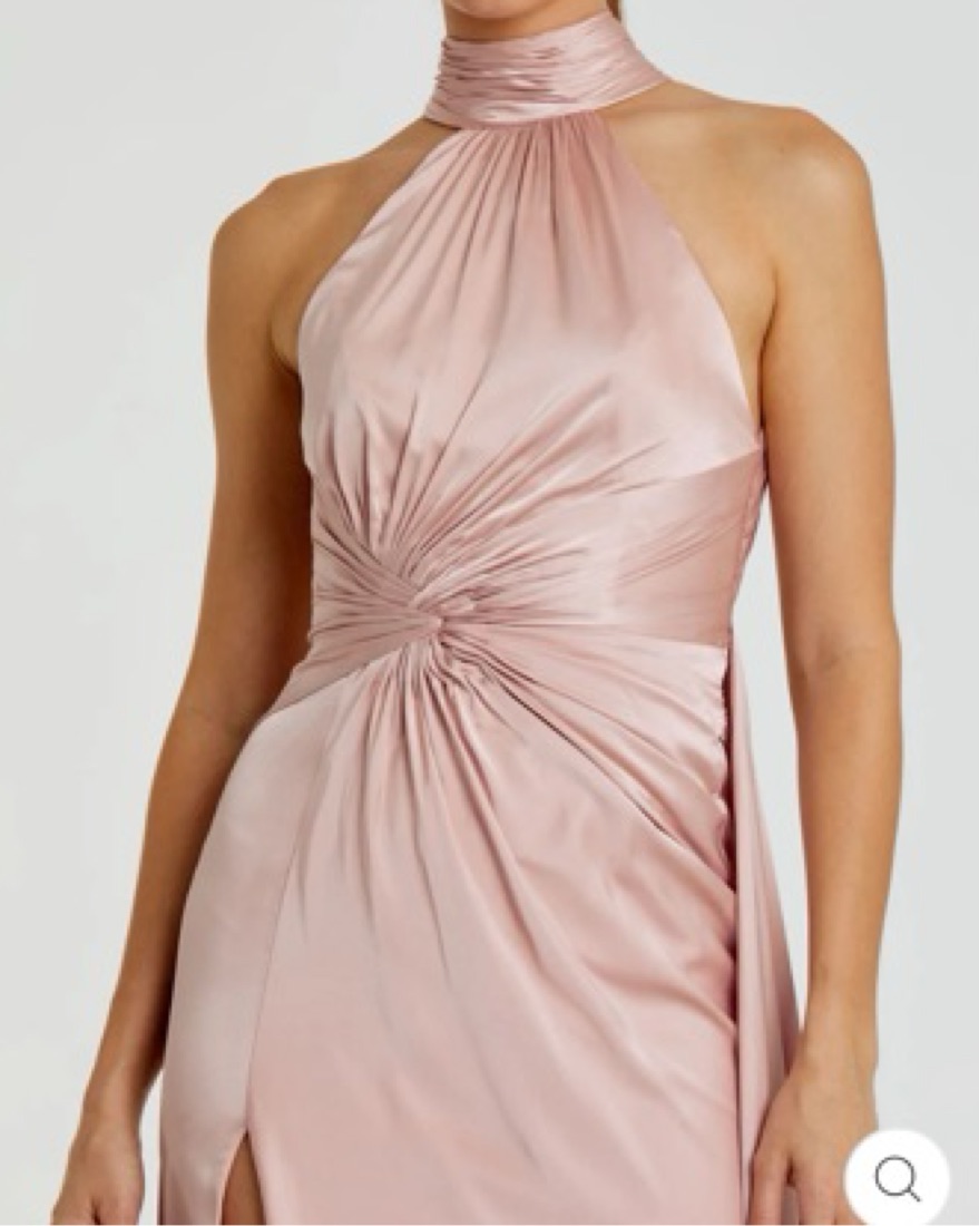 strapless open back dress Blush Pink A Line Half Sleeves Backless Wedding Dress PW284 main image 0