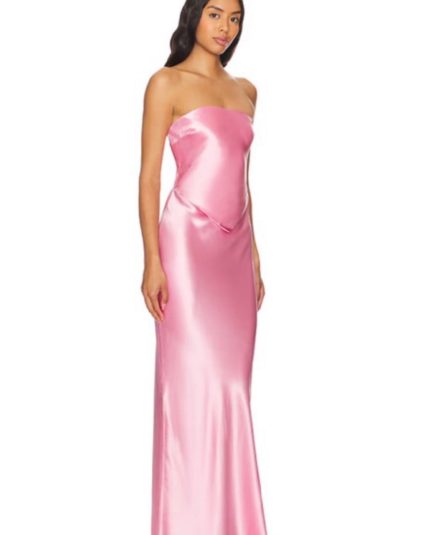 Retrofete Skye Pink Dress - Image 2