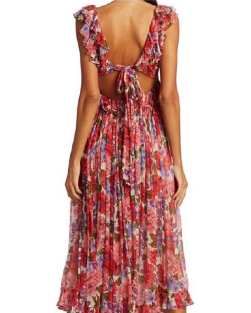 Zimmermann Floral Midi Dress - Image 3