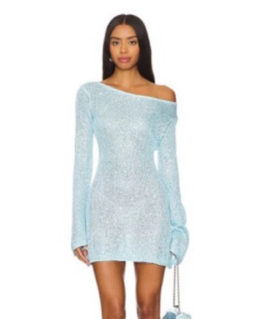 knee length dresses for ladies Maya Long Sleeve Mini Dress