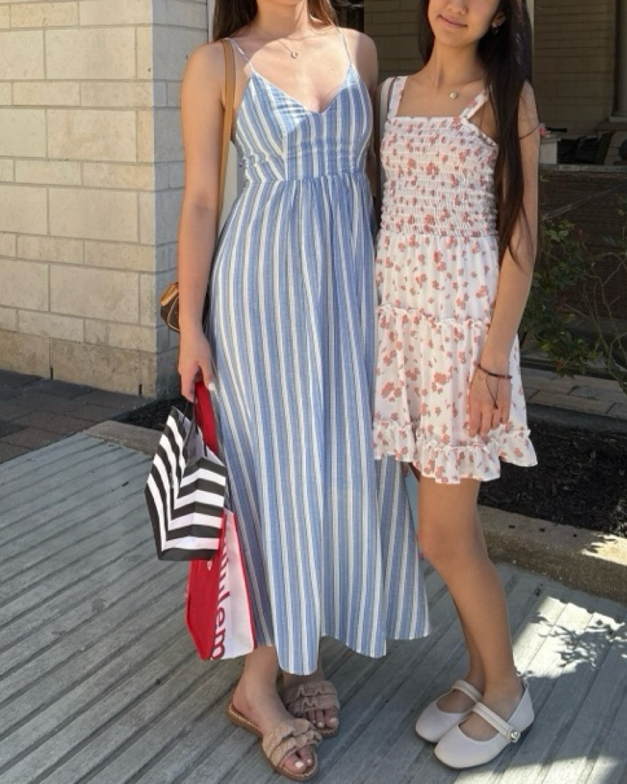 chinese dress ladies Mango Stripes Azzurra Dress