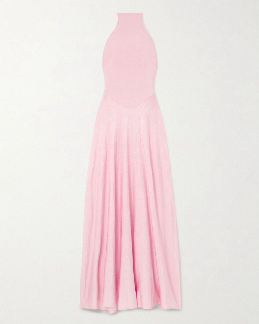 Sleeveless Turtleneck Maxi Dress - Image 3