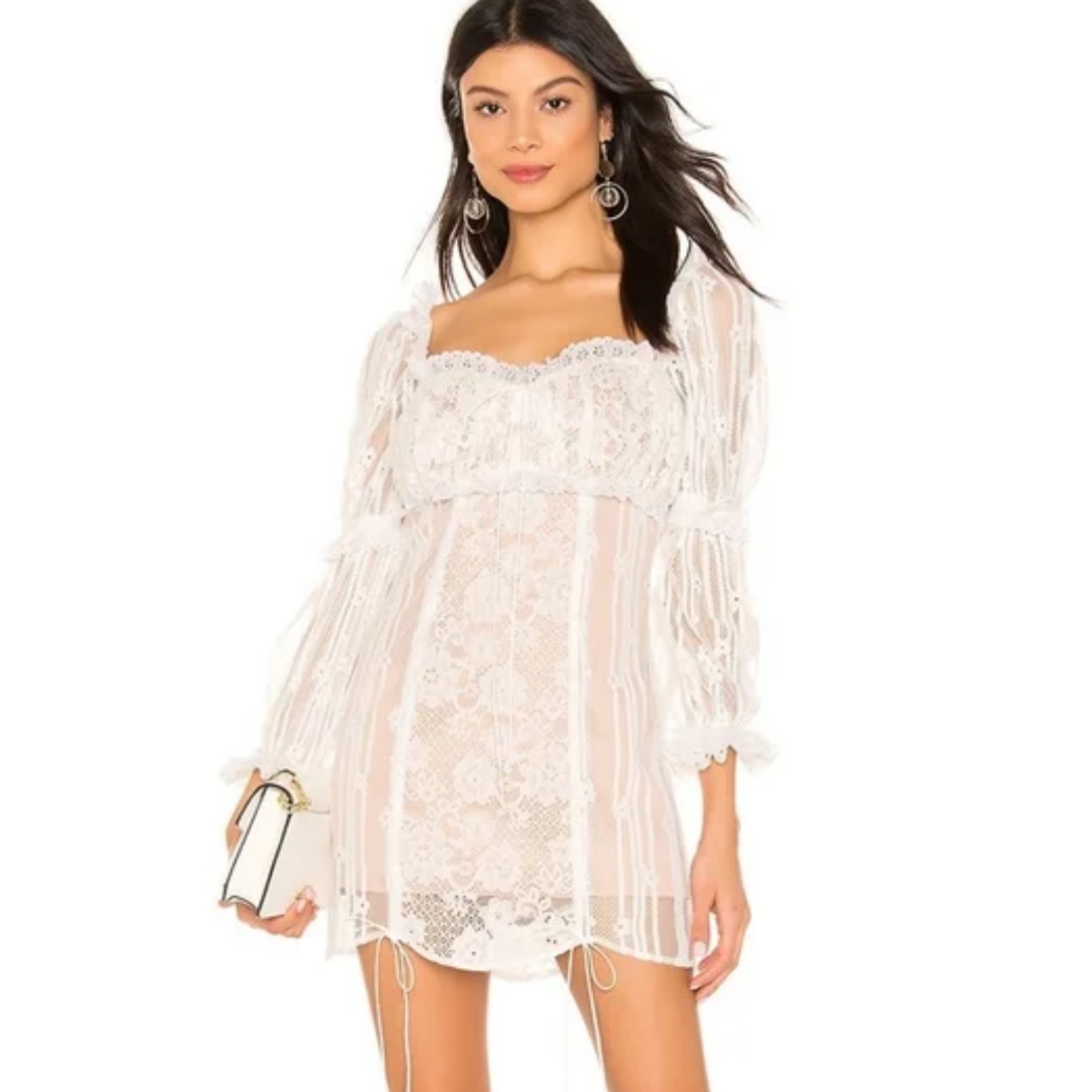 For Love And Lemons Monroe Mini Dress by For Love & Lemons - Pickle