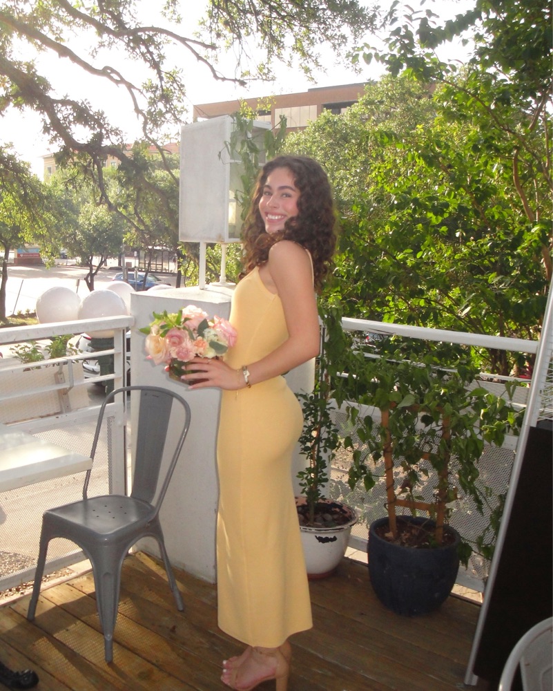 Bodycon Yellow Maxi Summer/Spring Dress by Boutique - Pickle