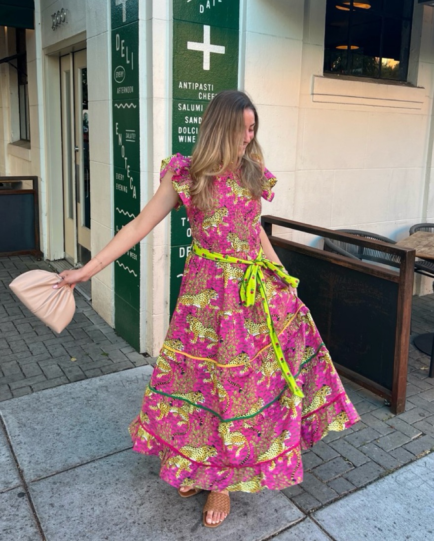 Printfresh Cheetah Dress by Printfresh - Pickle