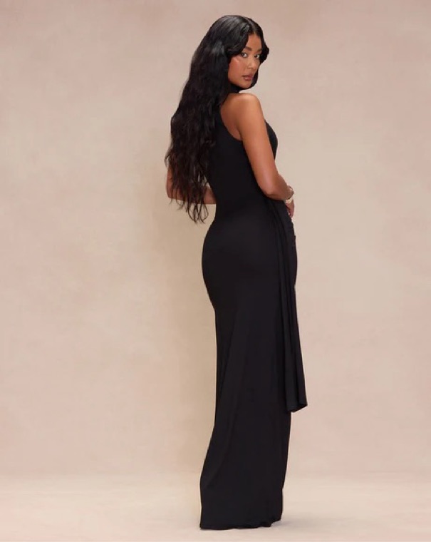 chinese dress ladies Part of My Charm Ribbed Cutout Maxi Dress