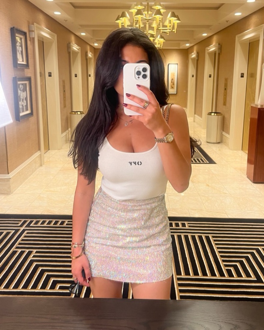 Sparkly Mini Skirt - Image 2