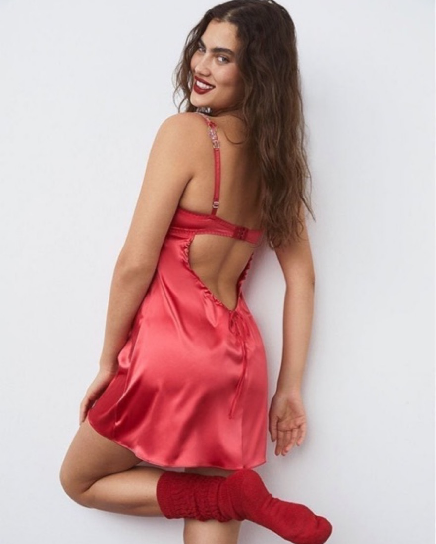 VS Vday Embroidered Slip Dress - Image 2