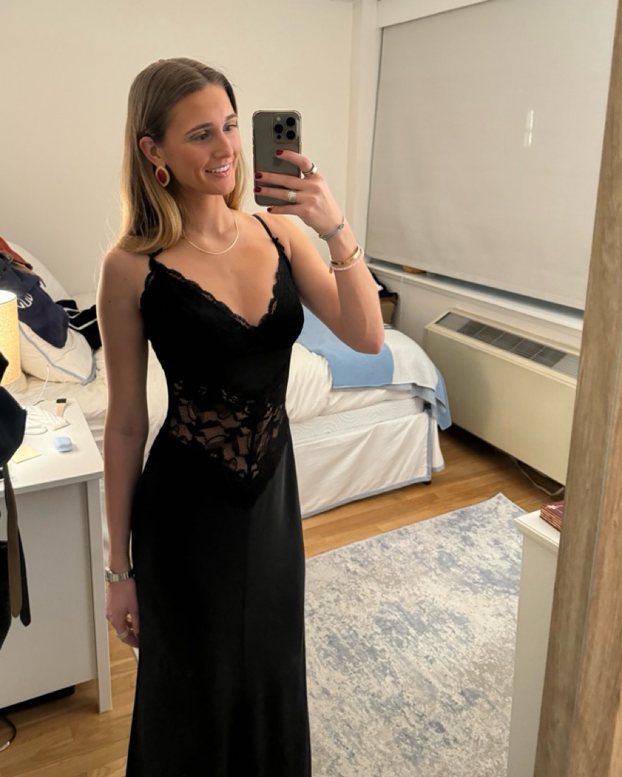LPA Donna Lace Slip Dress by LPA - Pickle