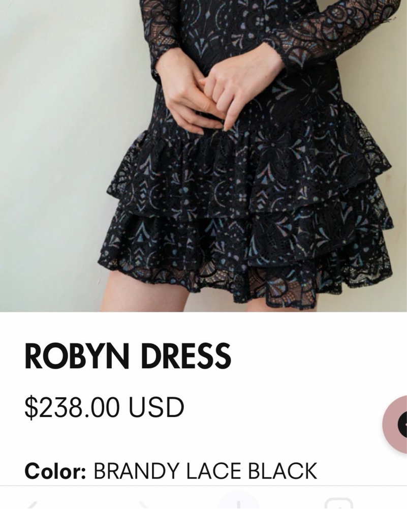 Yumi Kim Robyn Dress - Short Black by Yumi Kim - Pickle
