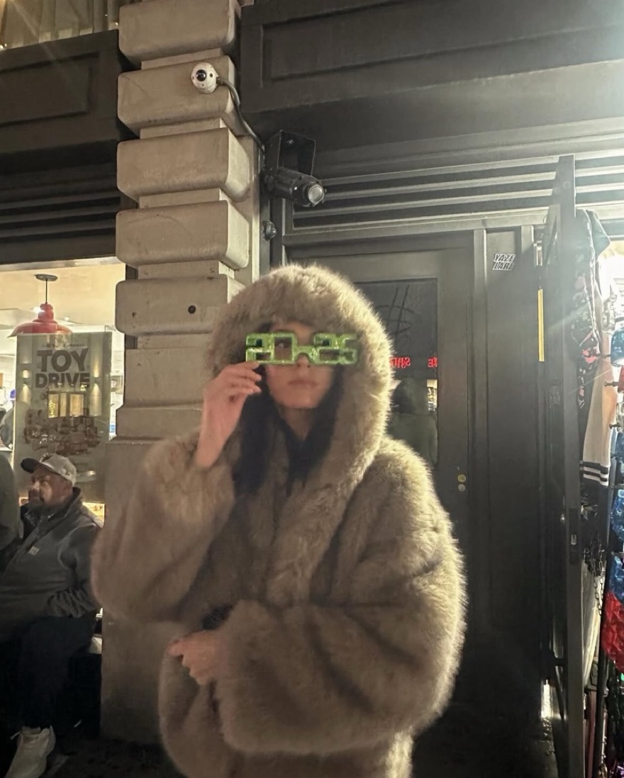 Zara Hooded Fur Coat - Image 2