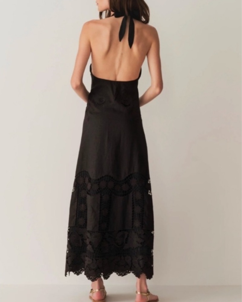 chinese dress ladies Sebastiane Skirt - Black