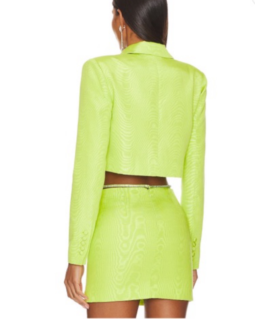 Camila Coelho Croped Blazer + Skirt Set - Image 2