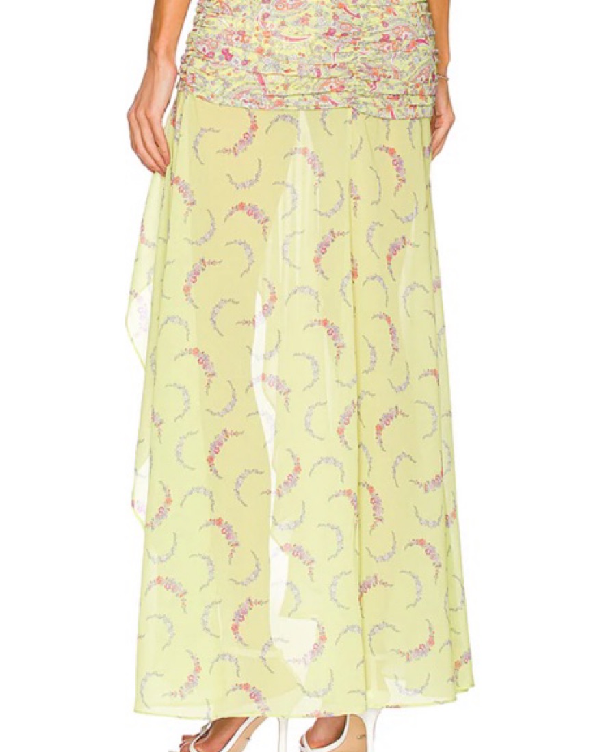 Majorelle Tatiana Skirt Margarita Lime - Image 5