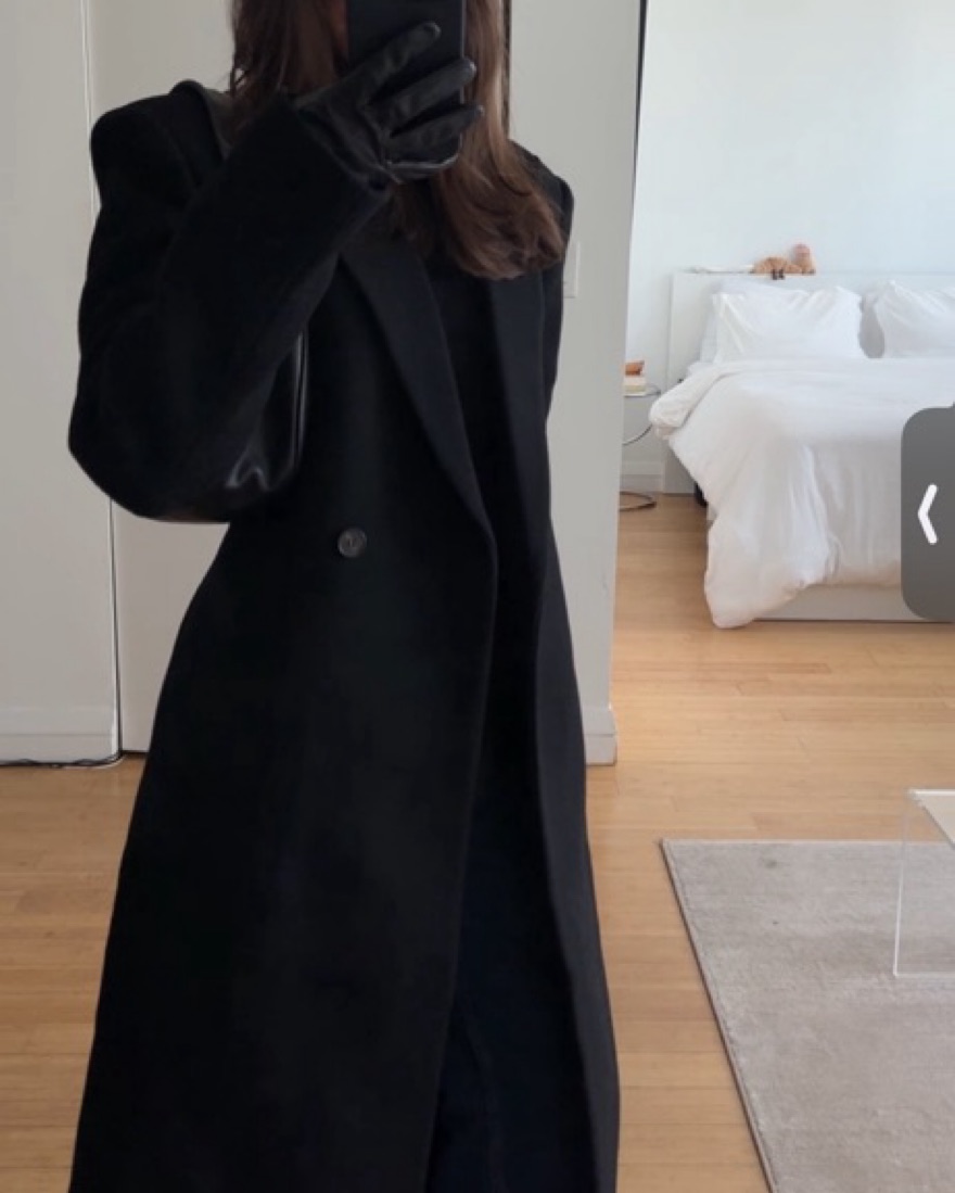 Frankie Shop Wool Coat - Image 3