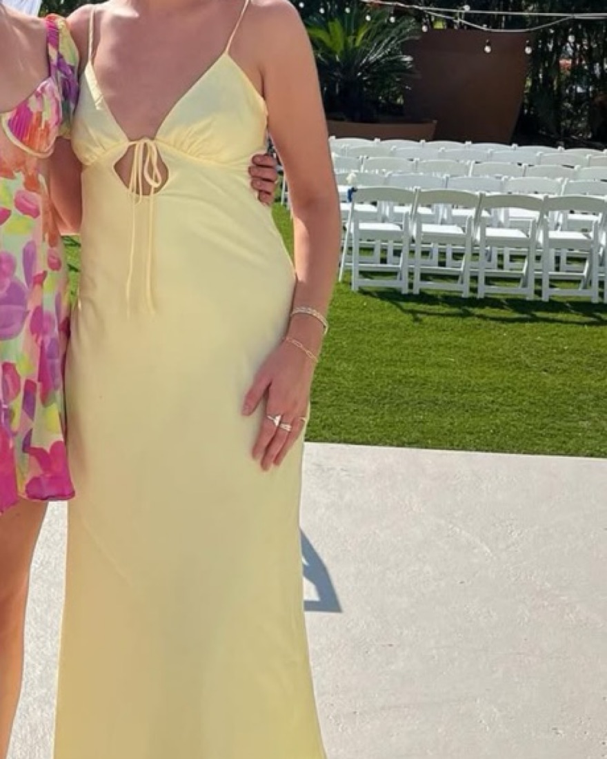 peppermayo yellow dress Silvie Maxi Dress