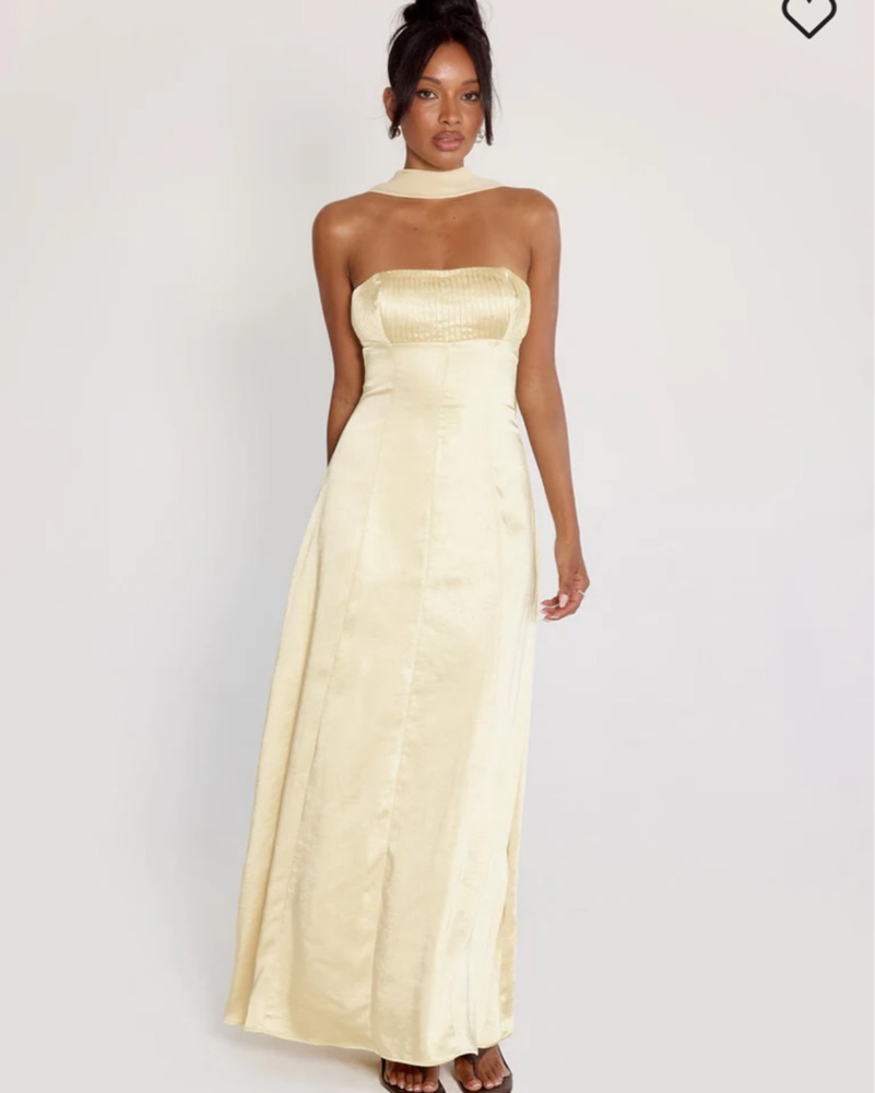 strapless open back dress Portrait Collection Rapunzel Gown – Only Little Once main image 0