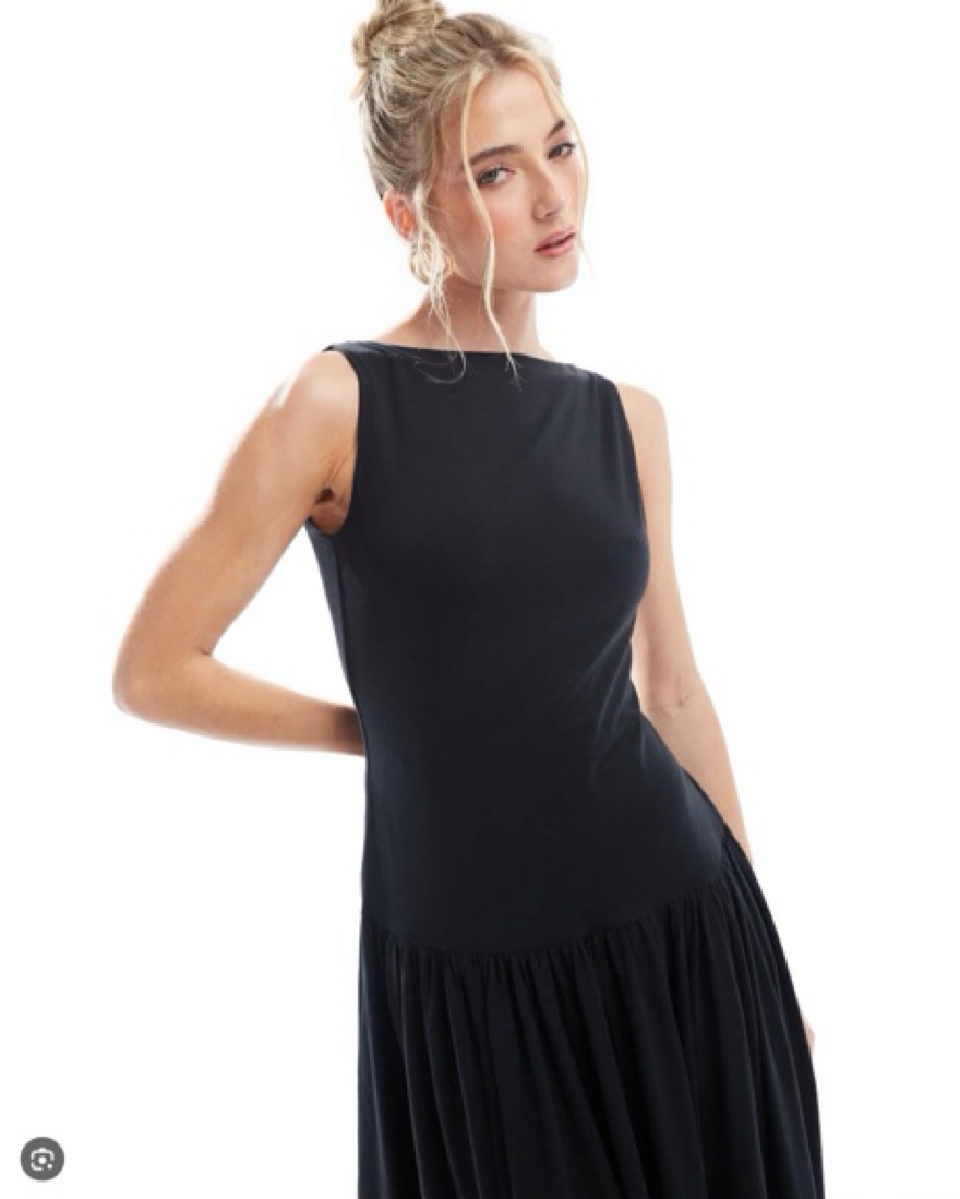 Abercrombie Drop Waist Dress by Abercrombie and Fitch