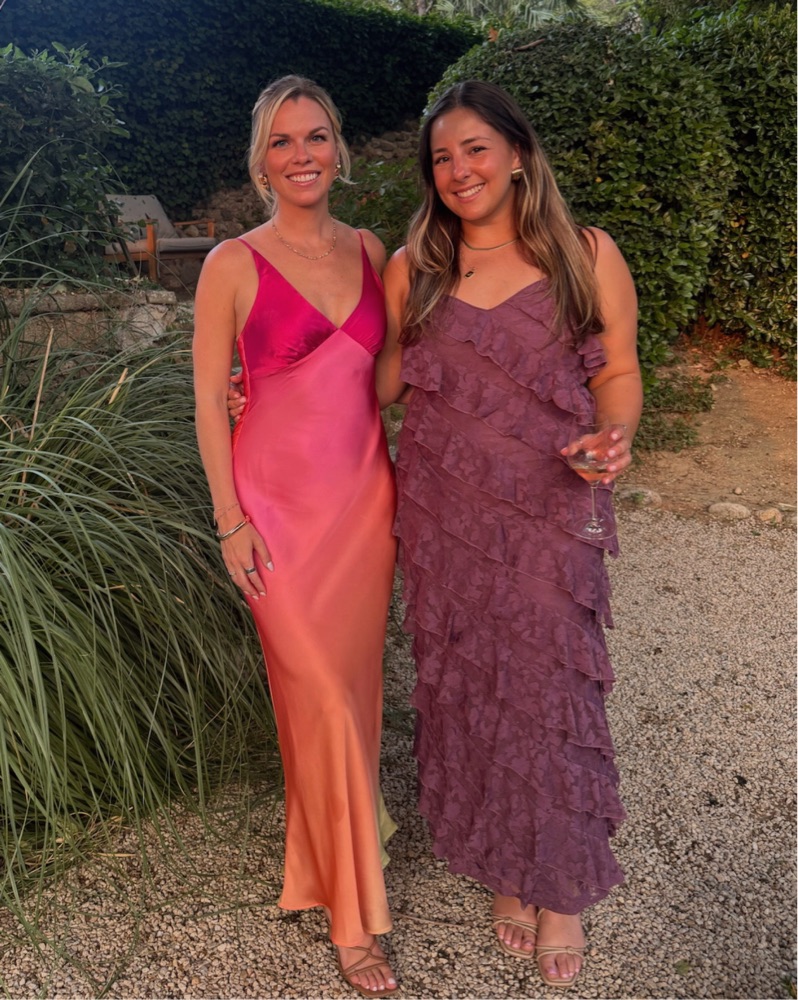 chinese dress ladies Mirabella Mulberry Ombre Maxi Dress - M Size - Women's Dresses main image 1