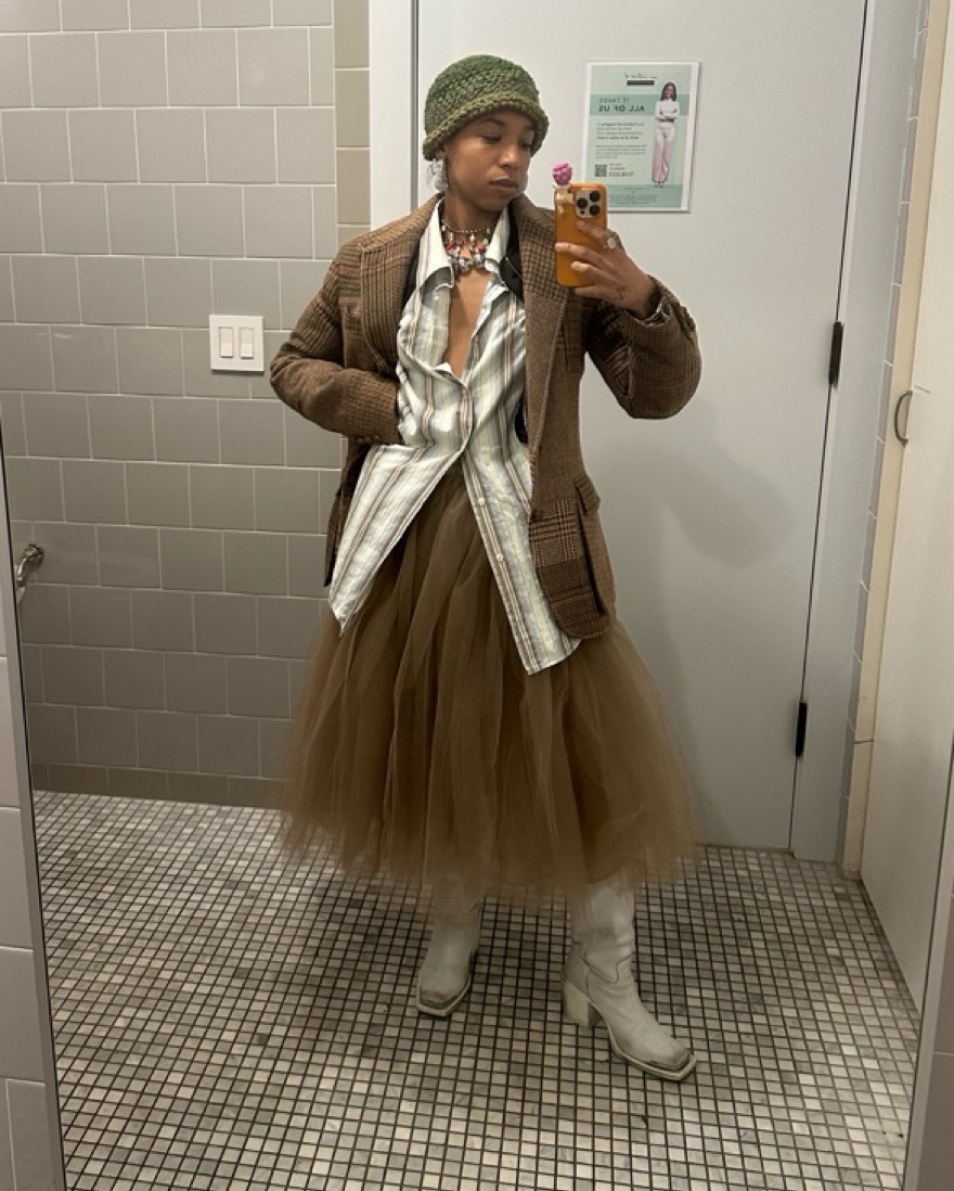 Vintage Neutra Tutu Skirt - Fits 0-6 - Image 3