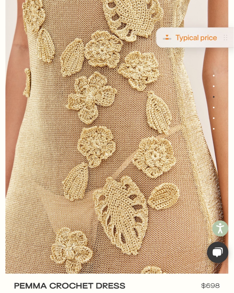 Cult gaia Gold Knit Dress by Cult Gaia - Pickle