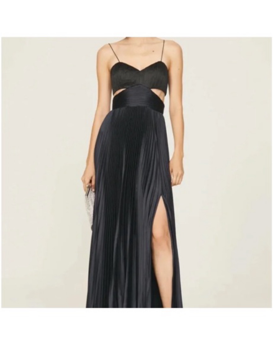 AMUR Dress Black Blue by Amur - Pickle
