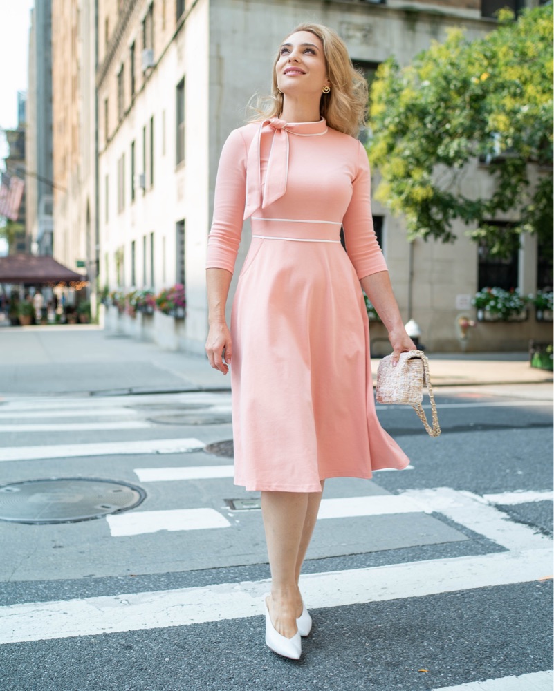 GET TODAY! Elegant Pink Midi Dress s by Other - Pickle